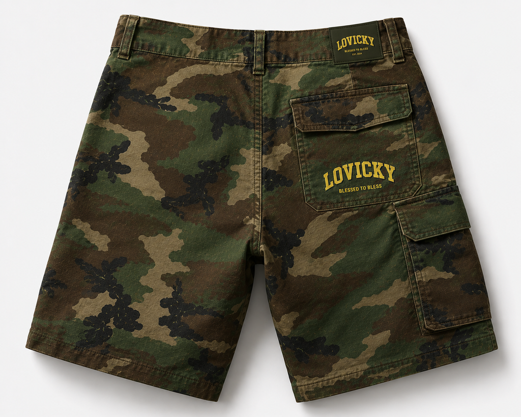 LOVICKY - SHORT CARGO - PRÉCOMMANDES