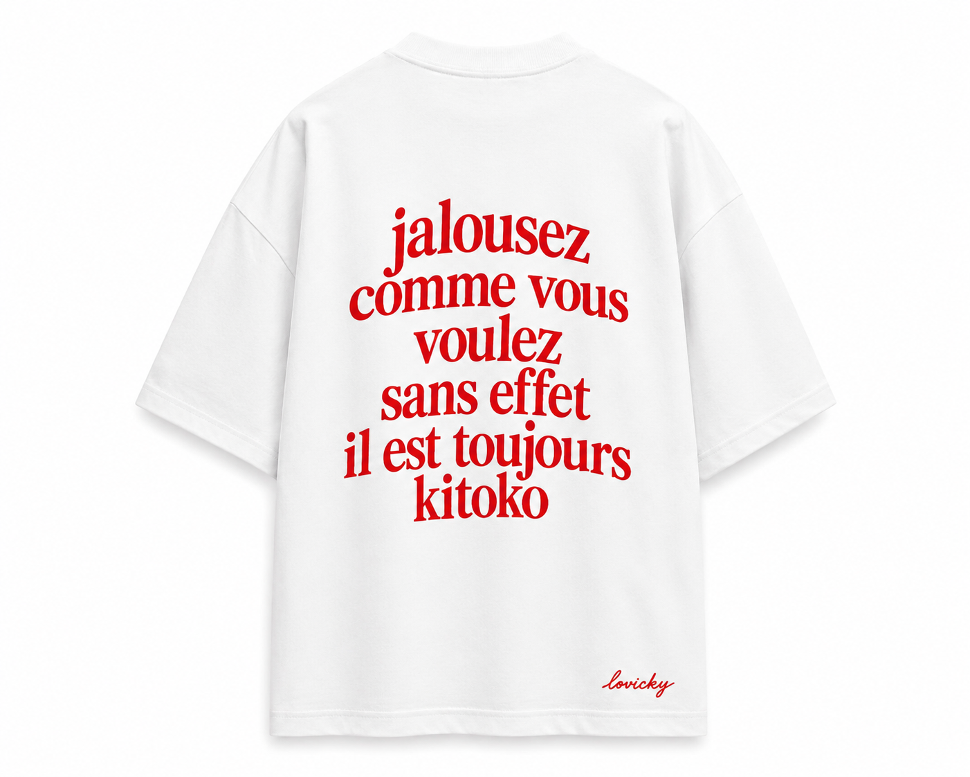T-SHIRT GUY2 - WHITE EDITION