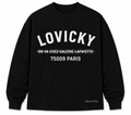 LOVICKY - LONG SLEEVE « LAFAYETTE » BLACK EDITION