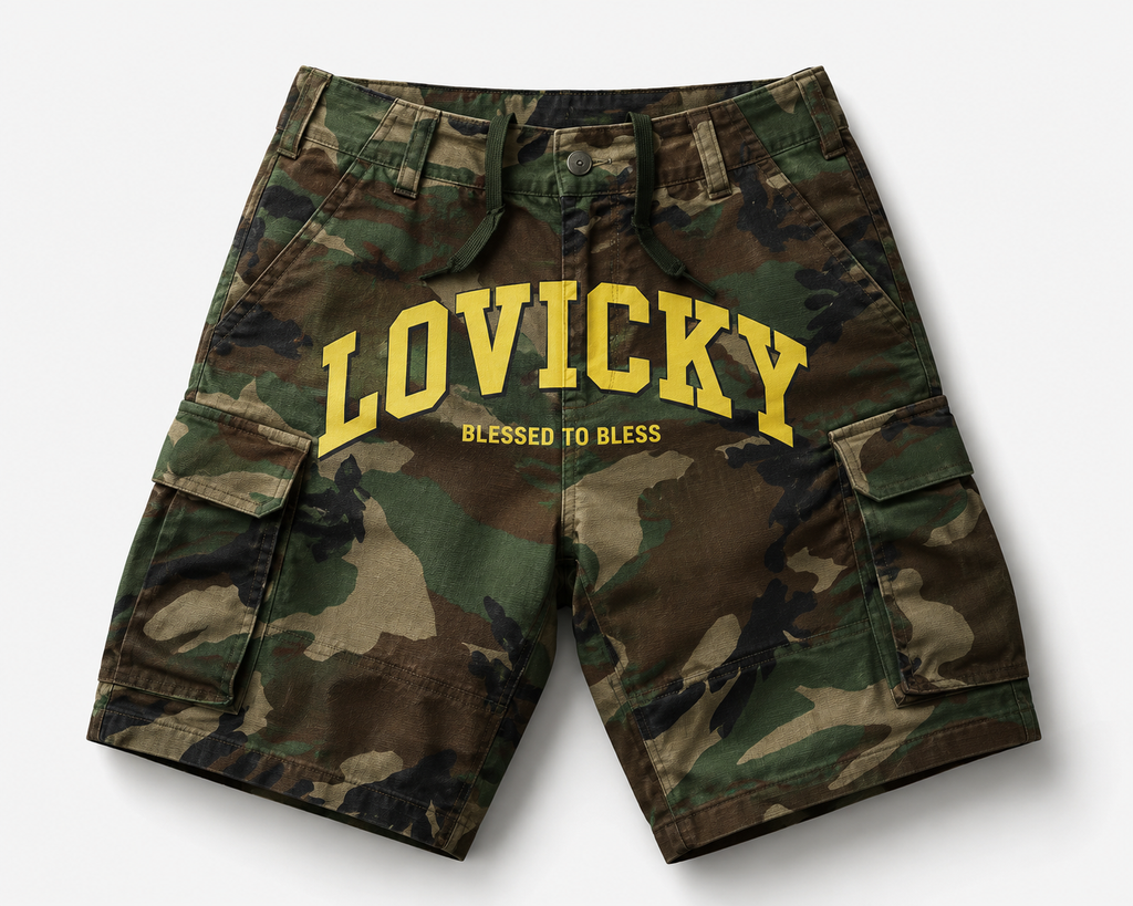 LOVICKY - SHORT CARGO - PRÉCOMMANDES