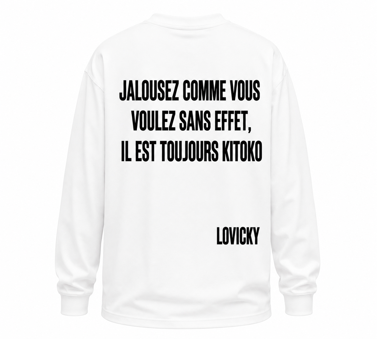 LONG SLEEVE JALOUSEZ - WHITE EDITION