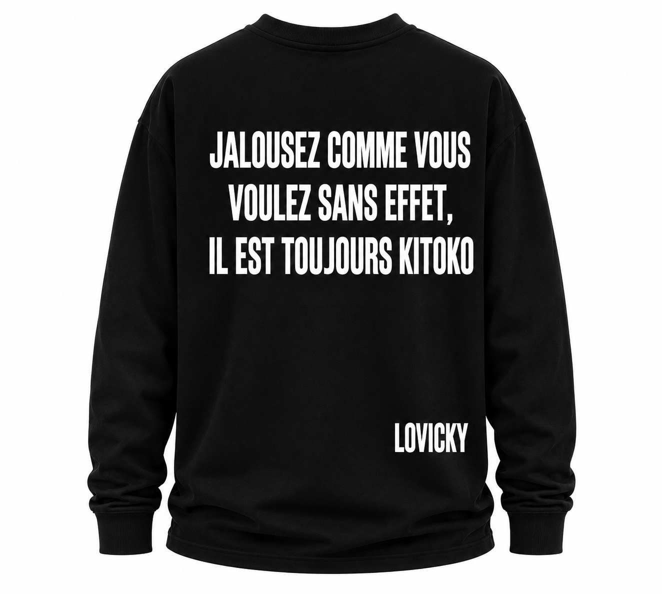 LONG SLEEVE JALOUSEZ - BLACK EDITION