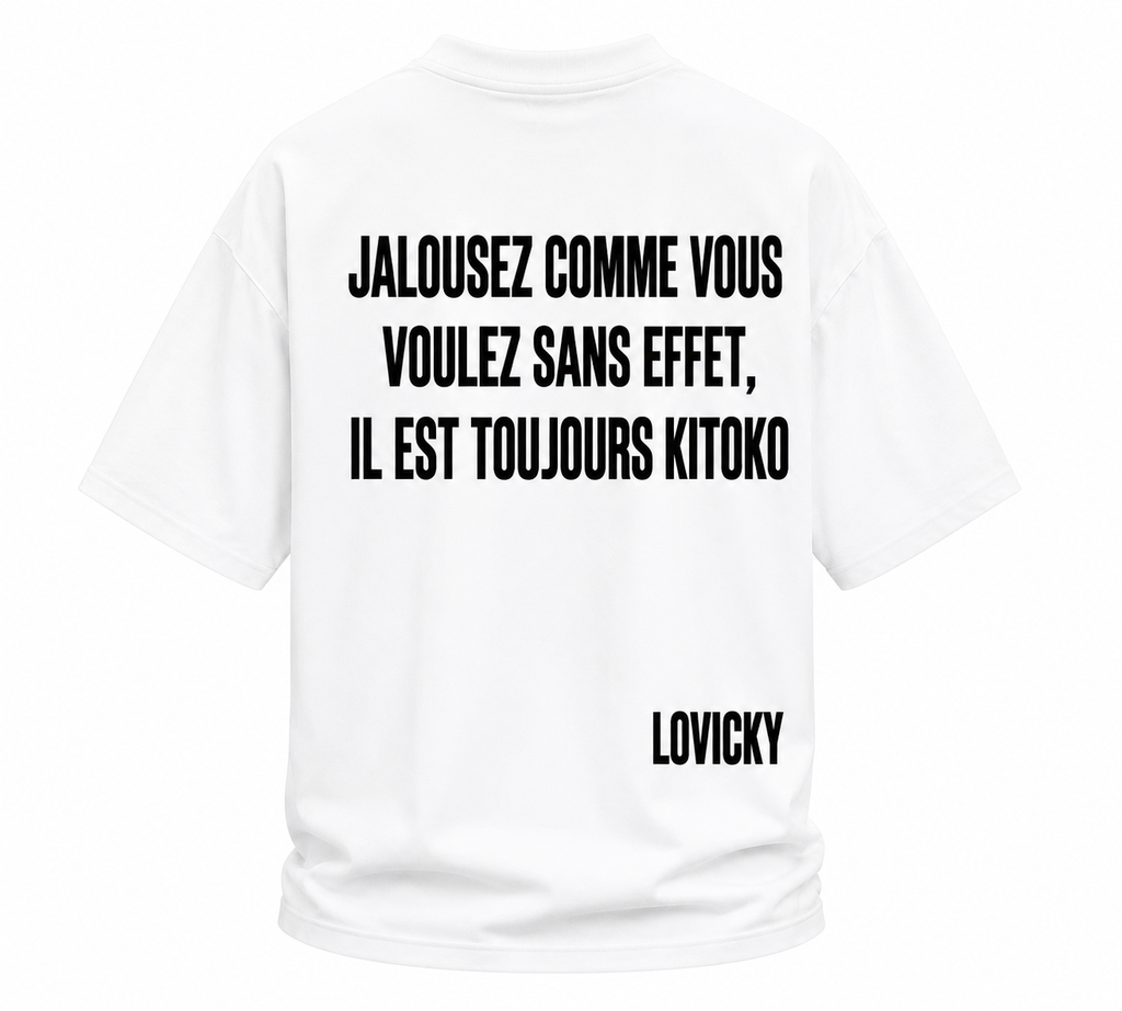 T-SHIRT JALOUSEZ - WHITE EDITON