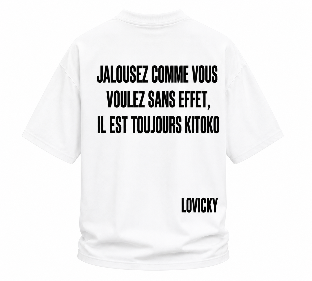 T-SHIRT JALOUSEZ - WHITE EDITON