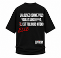 T-SHIRT ELLE EST TOUJOURS KITOKO- BLACK ÉDITION