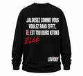LONG SLEEVE ELLE EST TOUJOURS KITOKO - BLACK EDITION